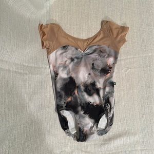 LuckyLeo Acorn Style Black Cloud Leotard
